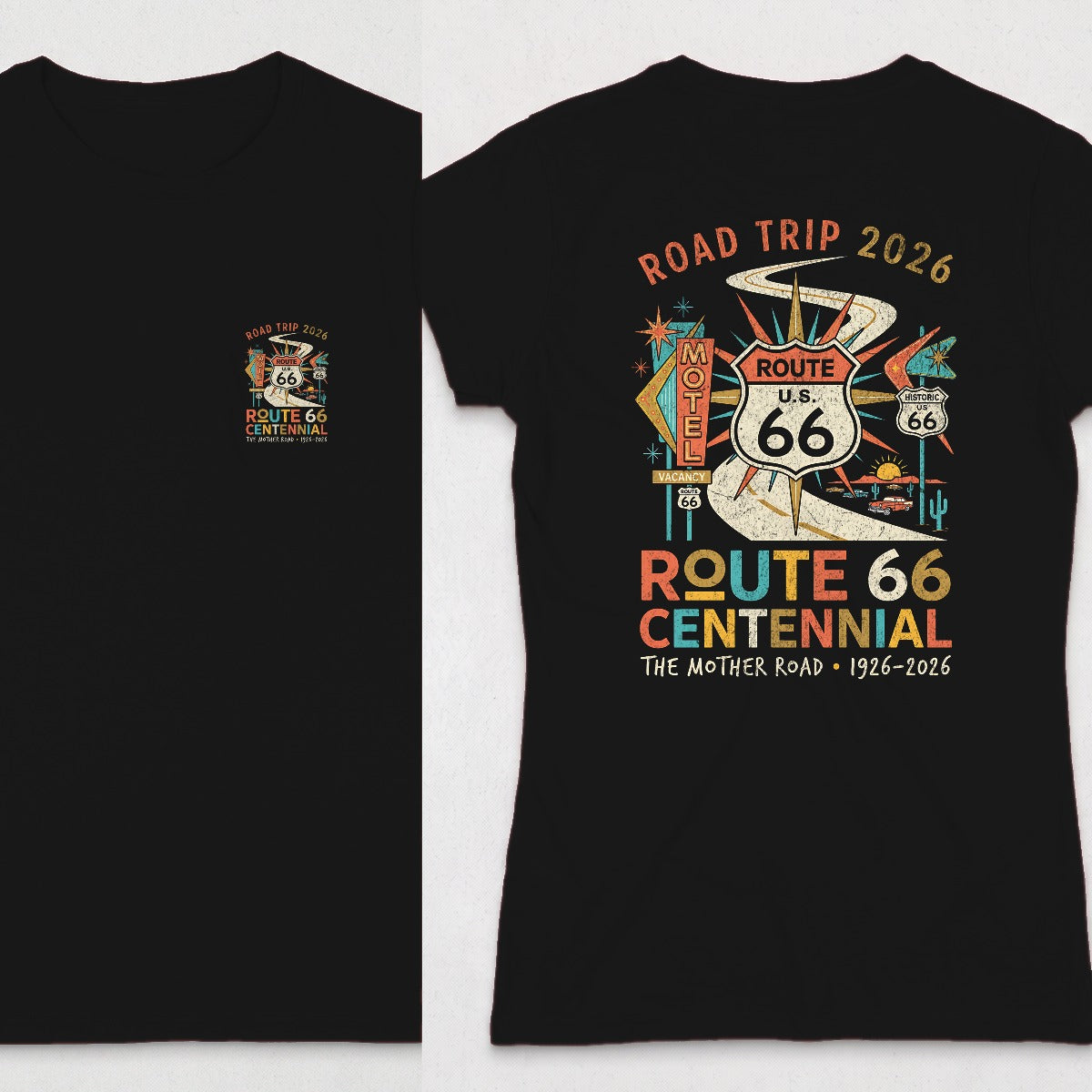 Black | Front & Back