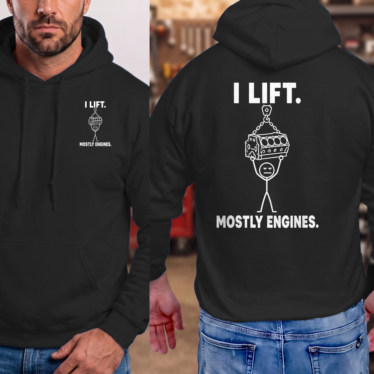 Black | Front & Back