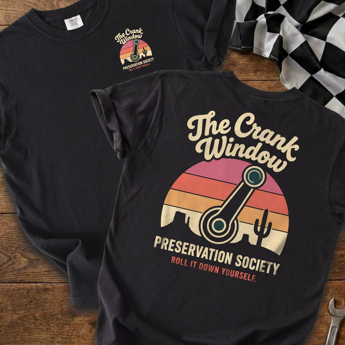 Black | Front & Back