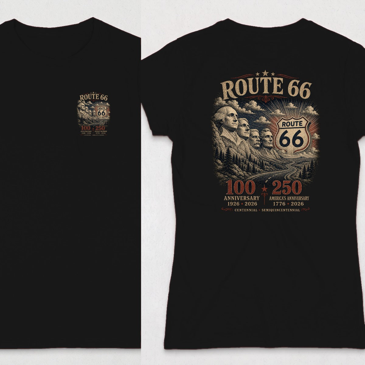 Black | Left Chest + Back