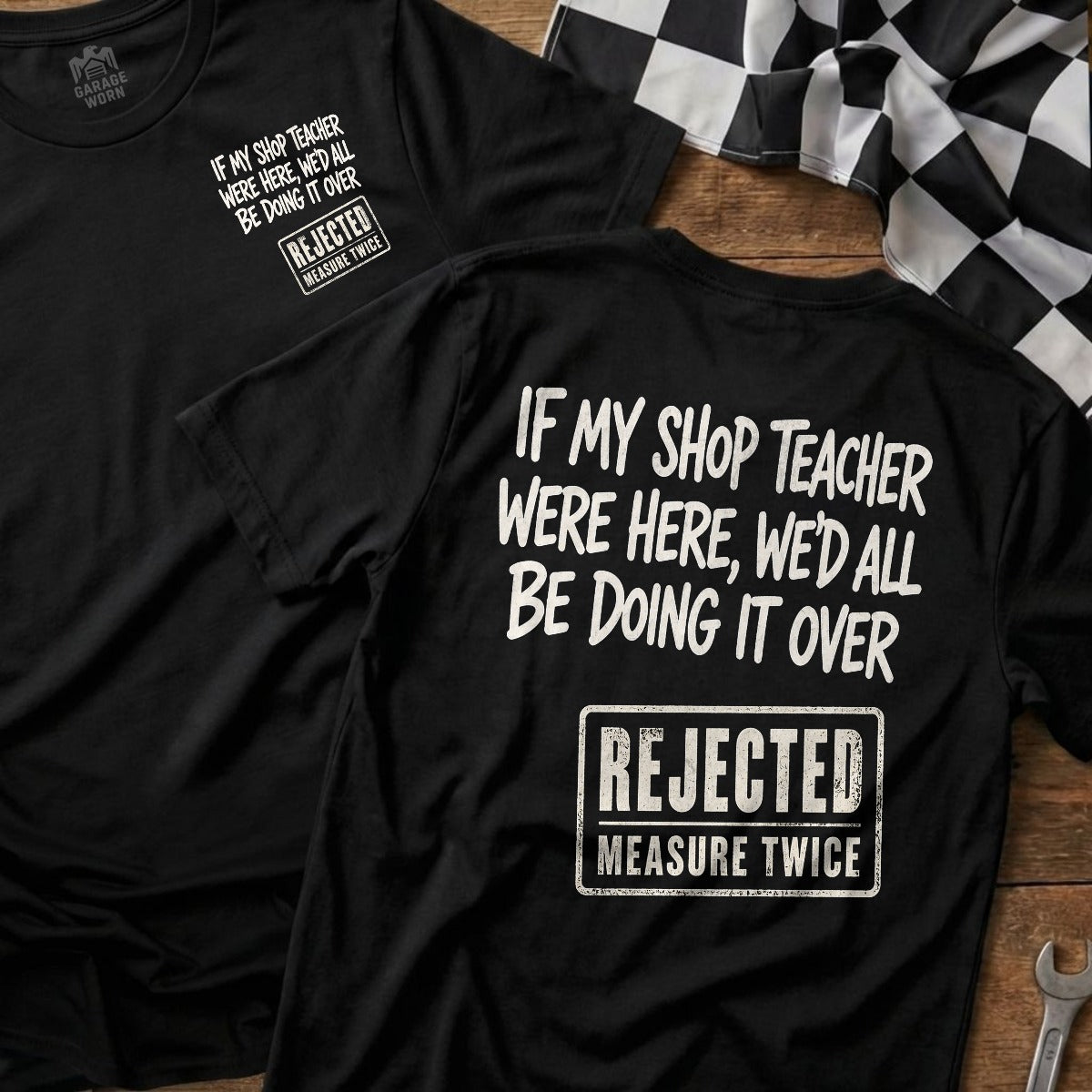 Black | Front & Back