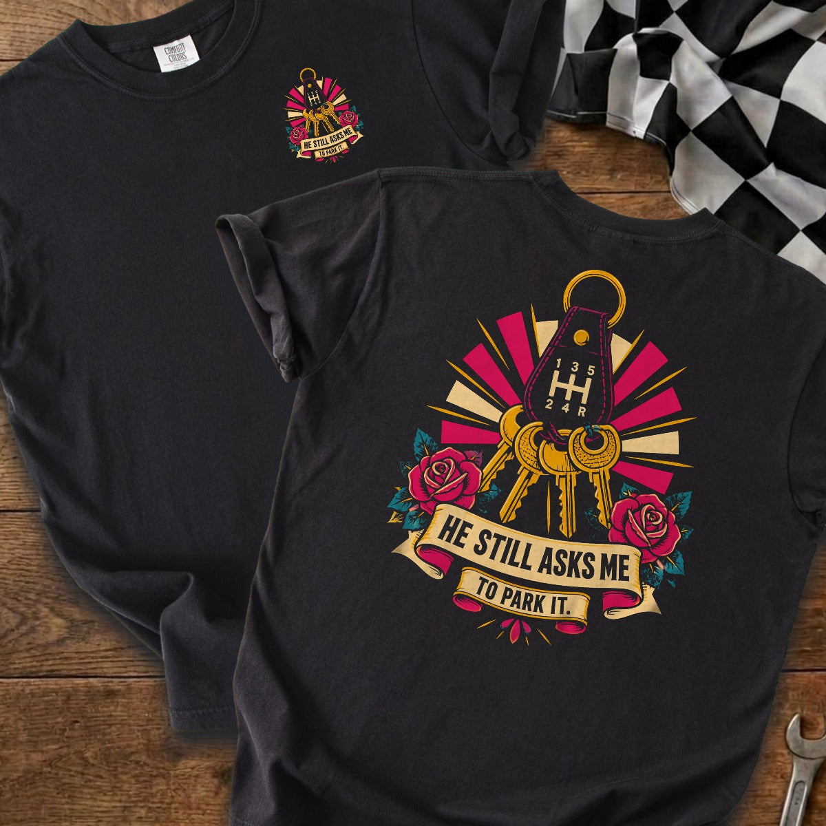 Black | Front & Back