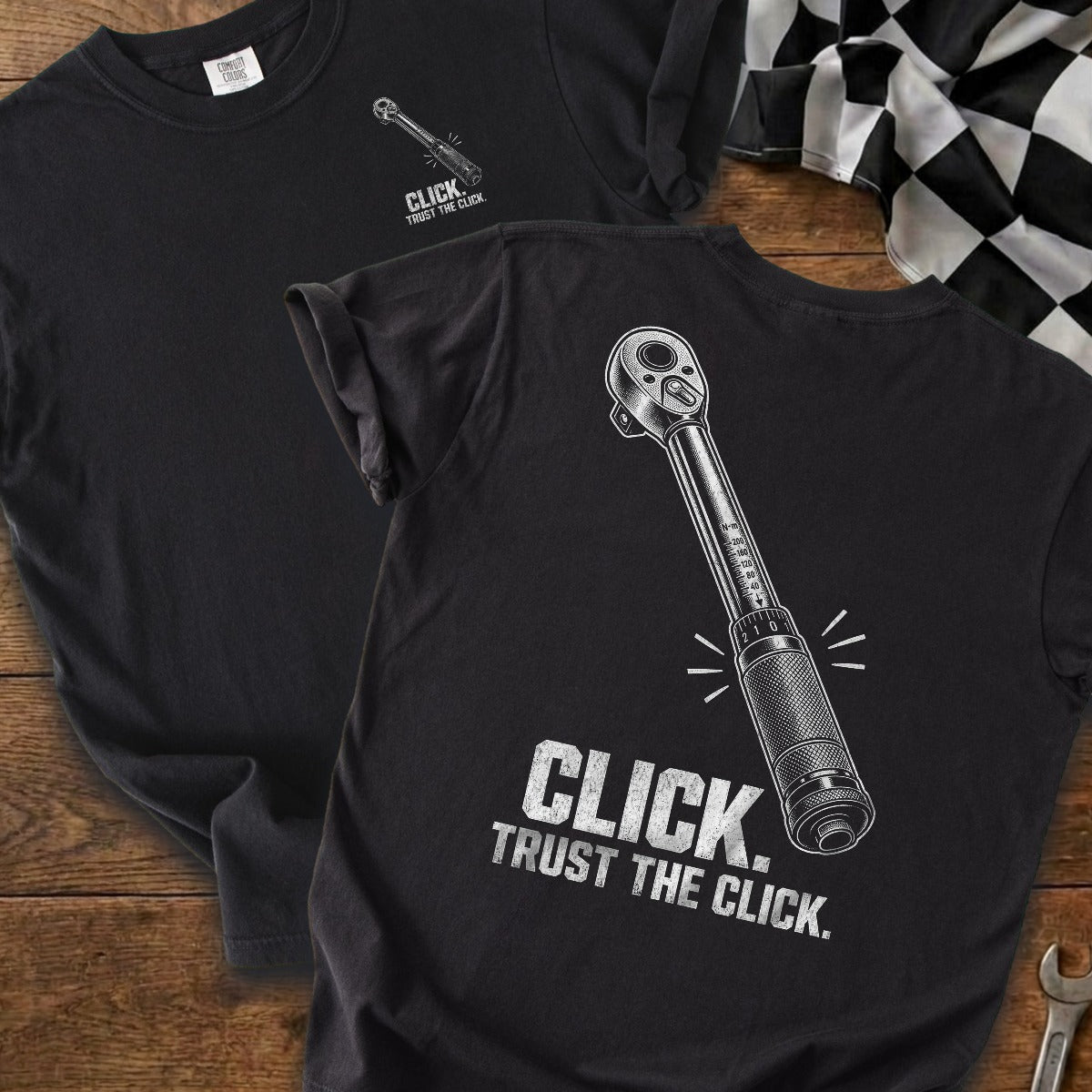 Black | Front & Back