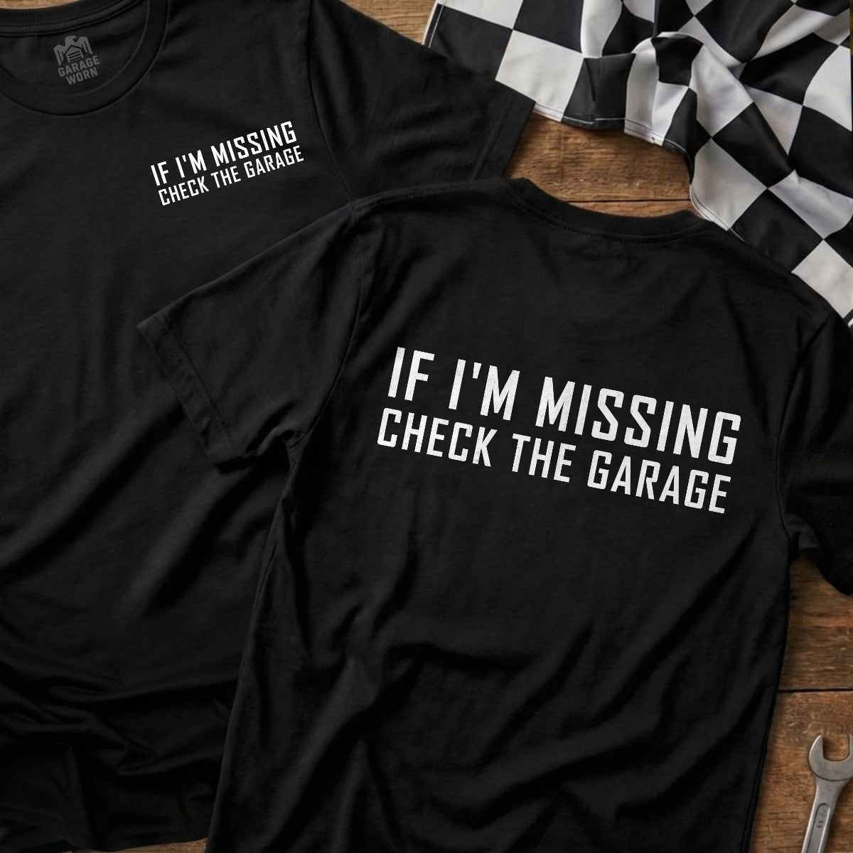Black | Front & Back