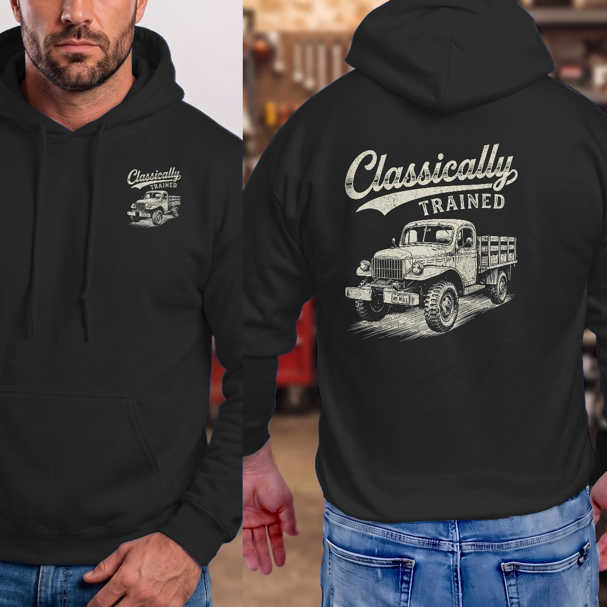 Black | Front & Back