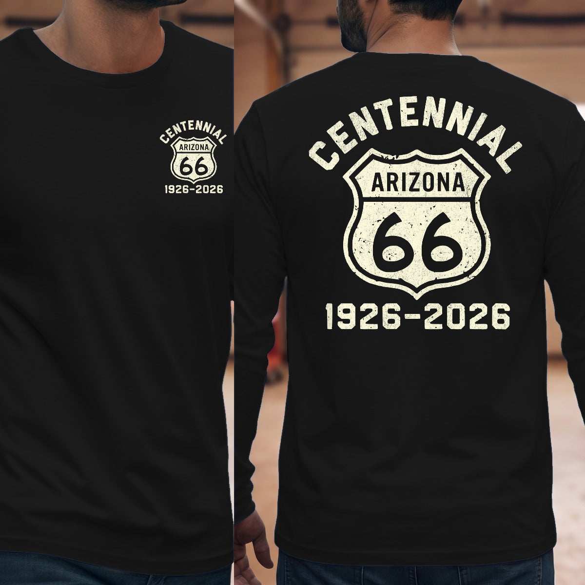 Black | Front & Back