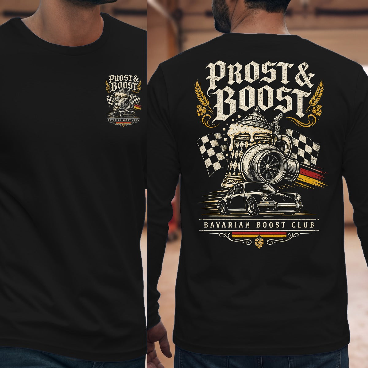 Black | Front & Back