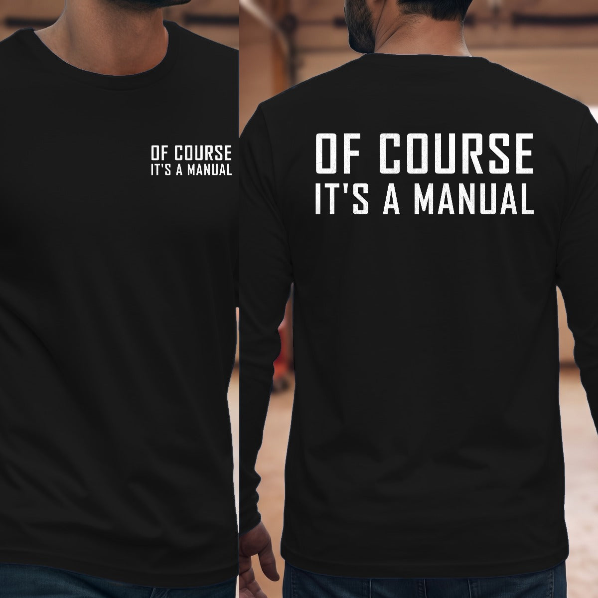 Black | Front & Back