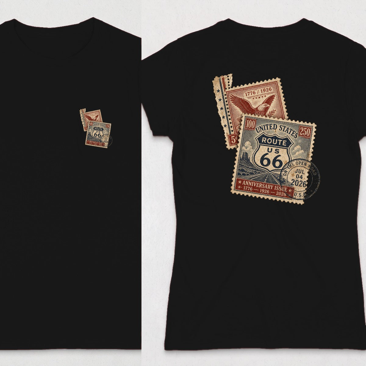 Black | Front & Back