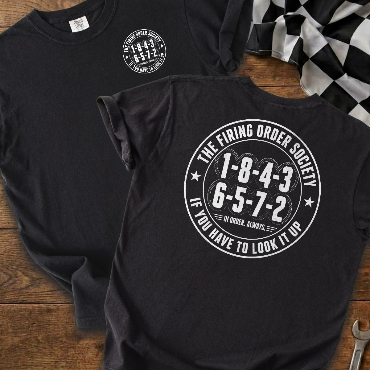 Black | Front & Back