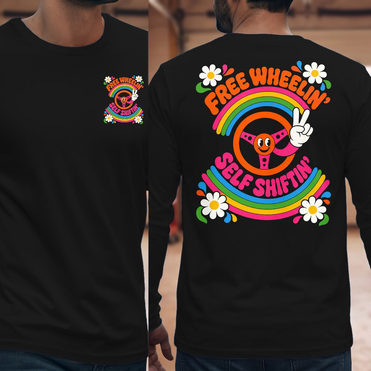Black | Front & Back