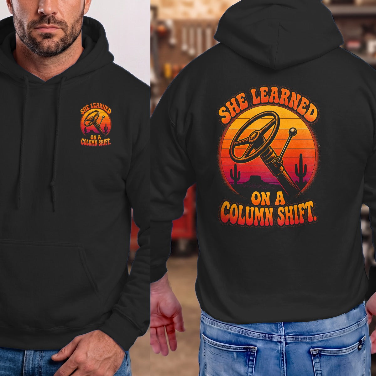 Black | Front & Back