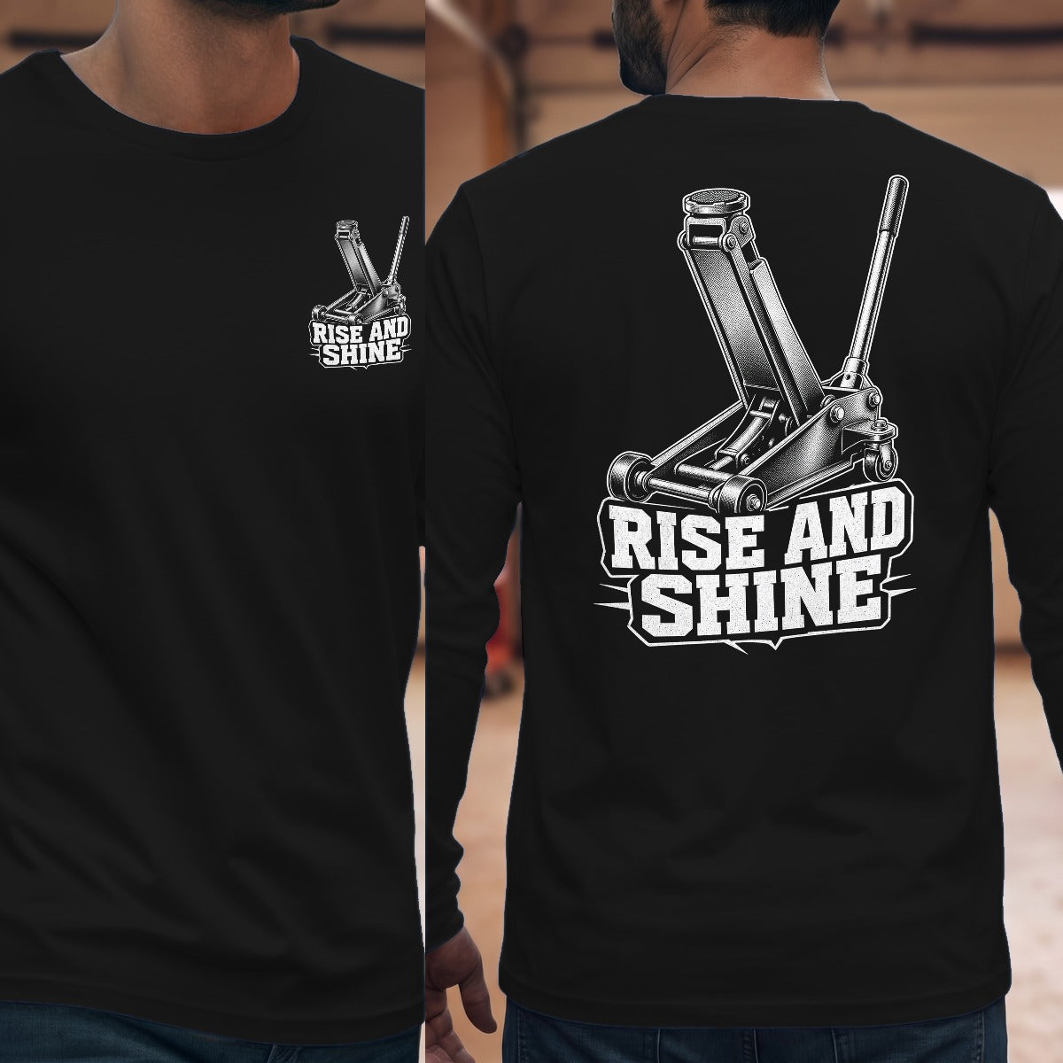 Black | Front & Back