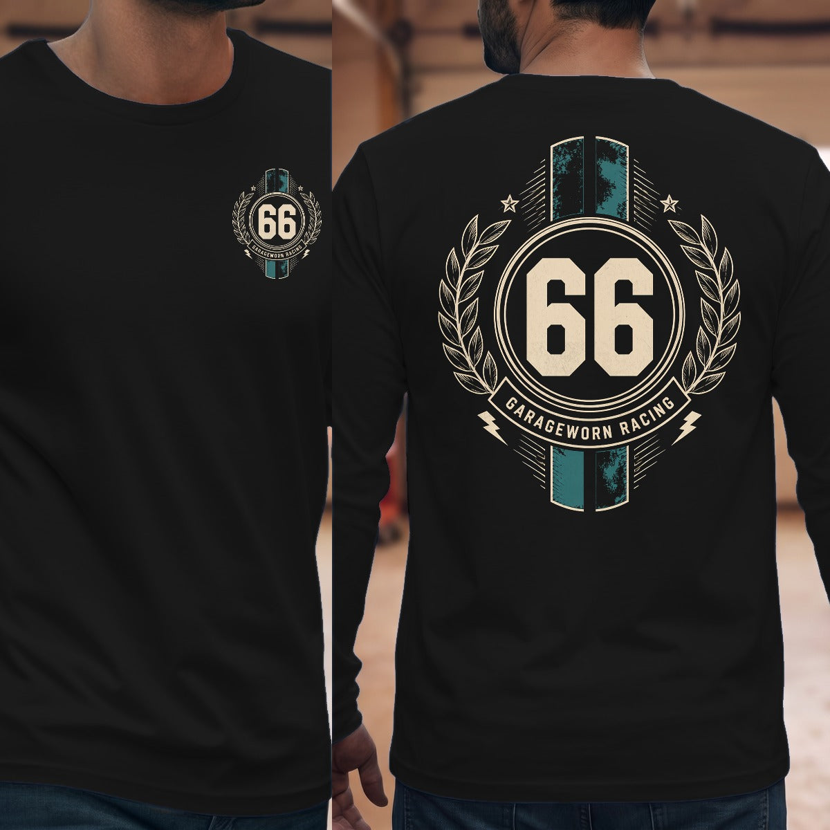 Black | Front & Back