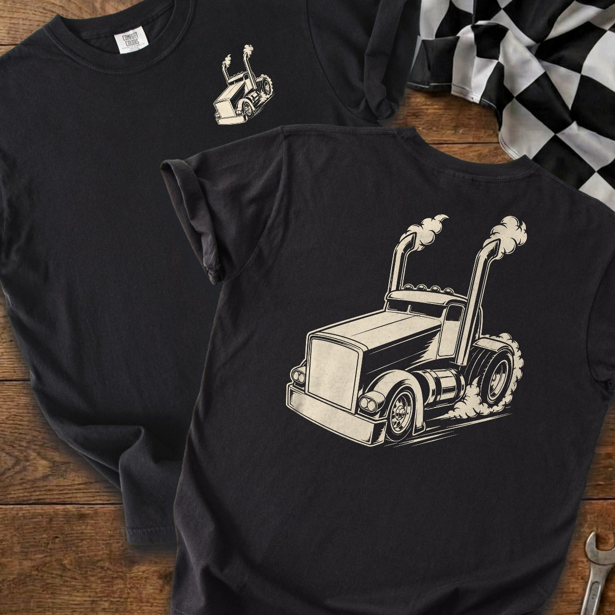 Black | Front & Back