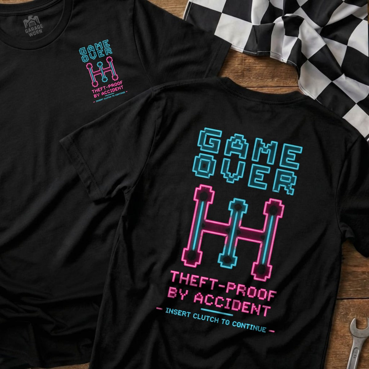 Black | Front & Back