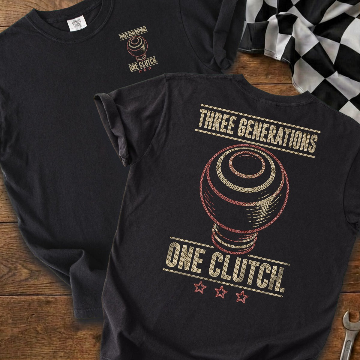 Black | Front & Back