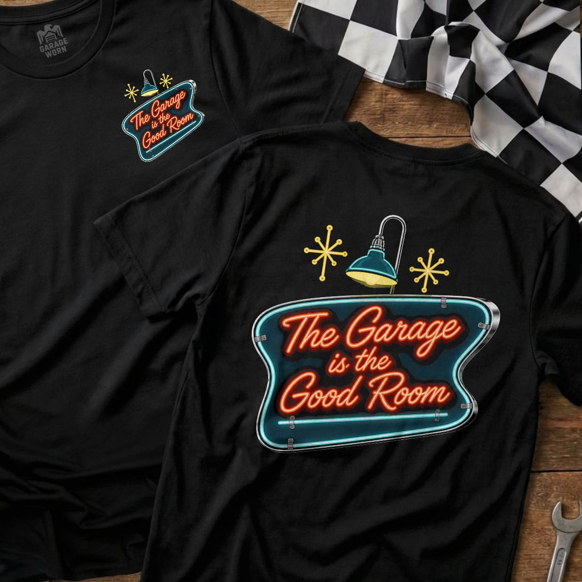 Black | Front & Back