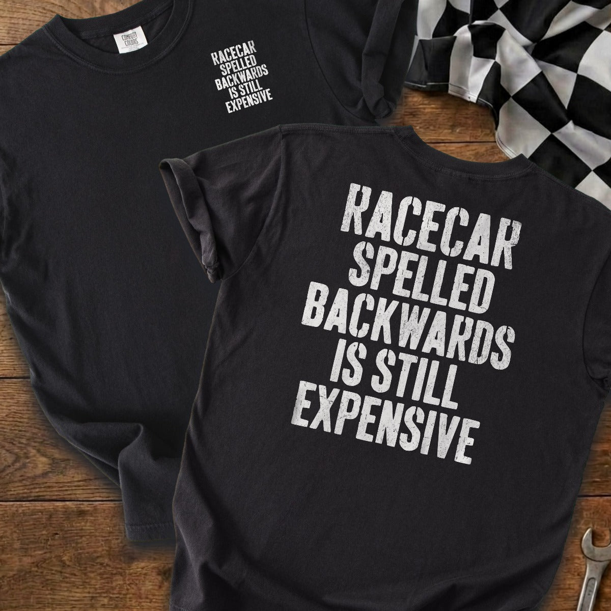 Black | Left Chest + Back