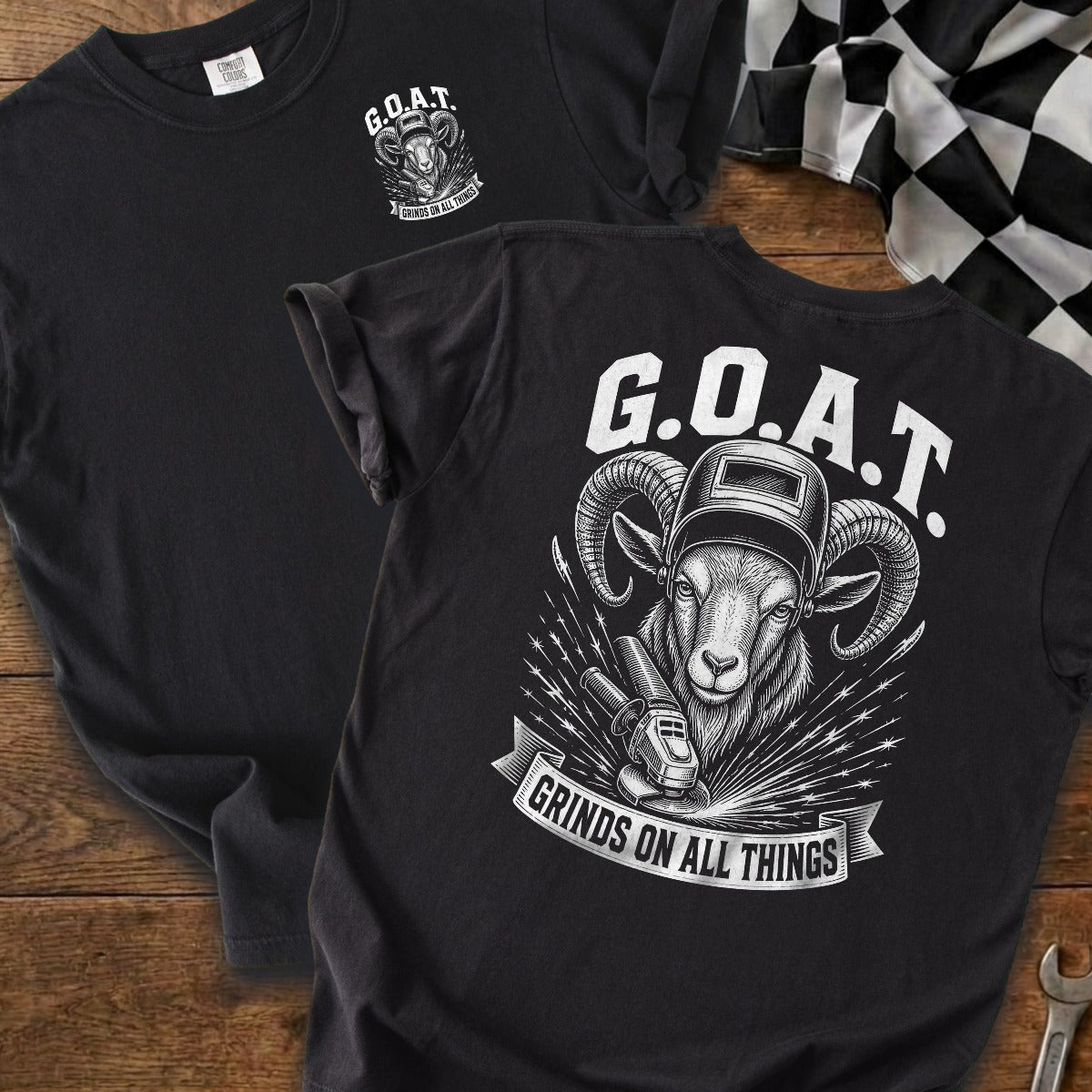 Black | Front & Back