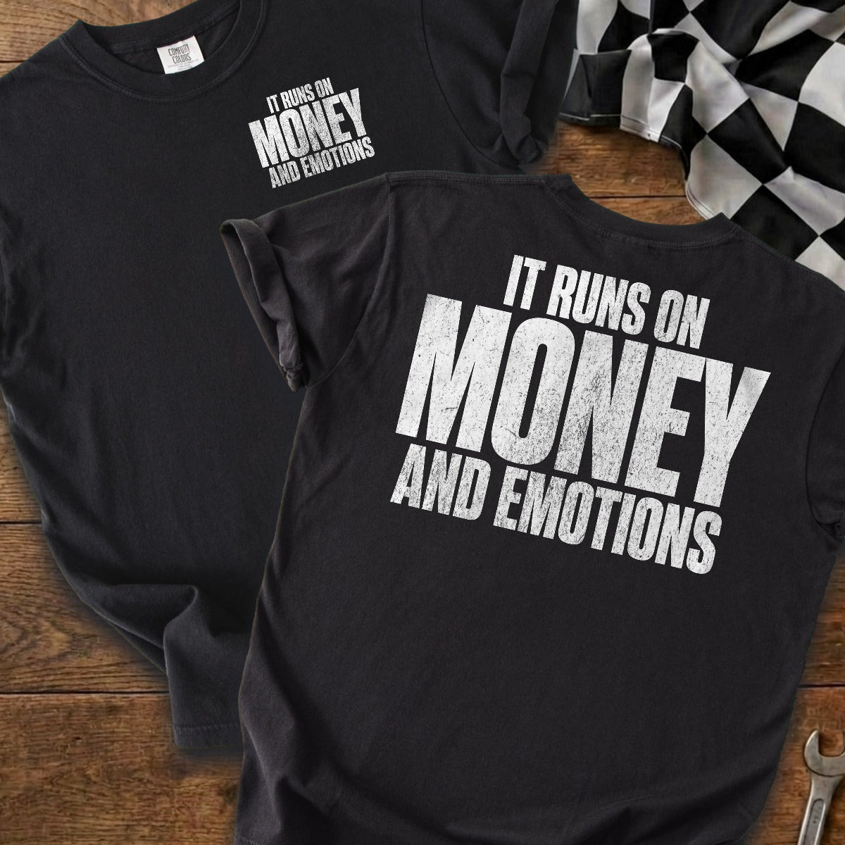 Black | Front & Back