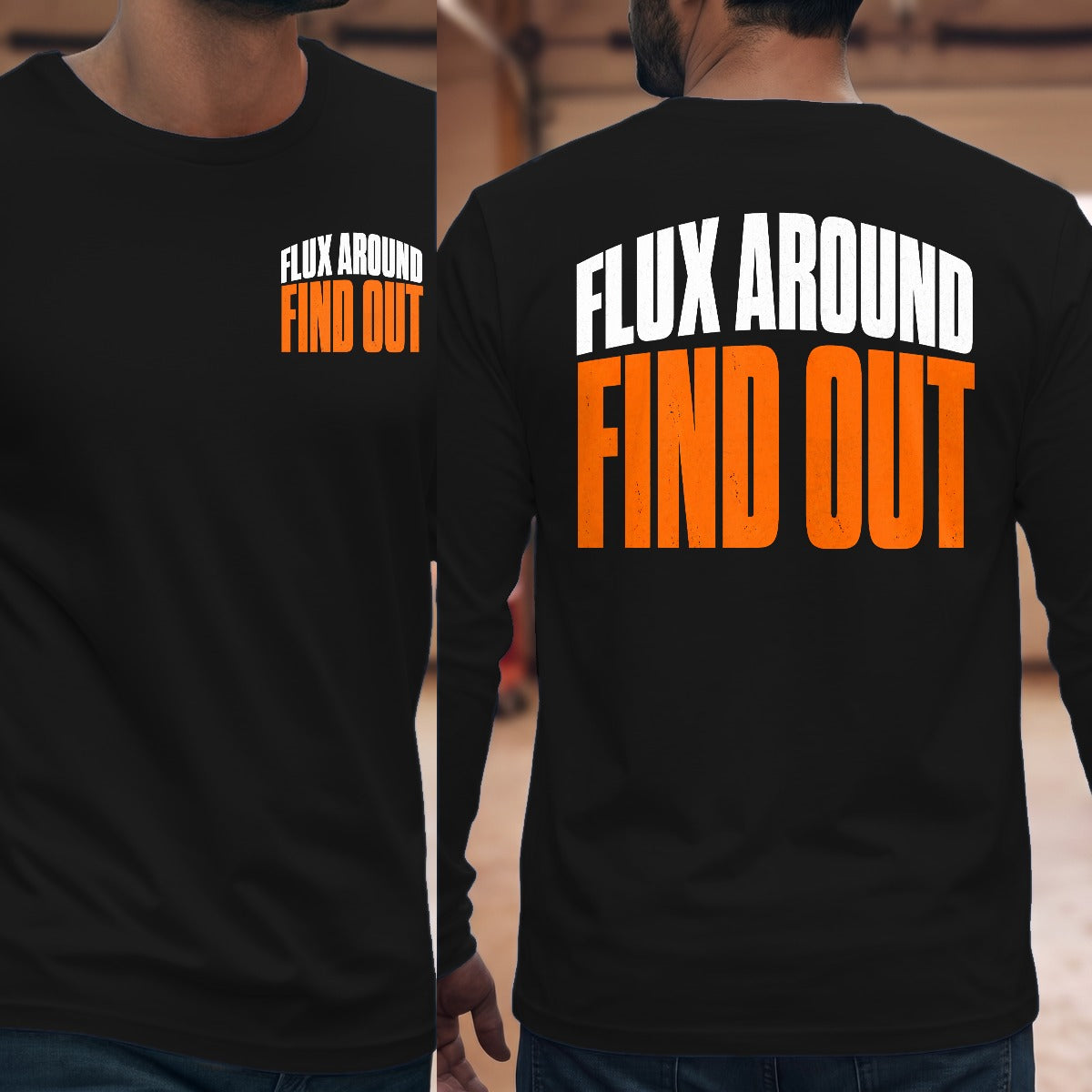 Black | Front & Back