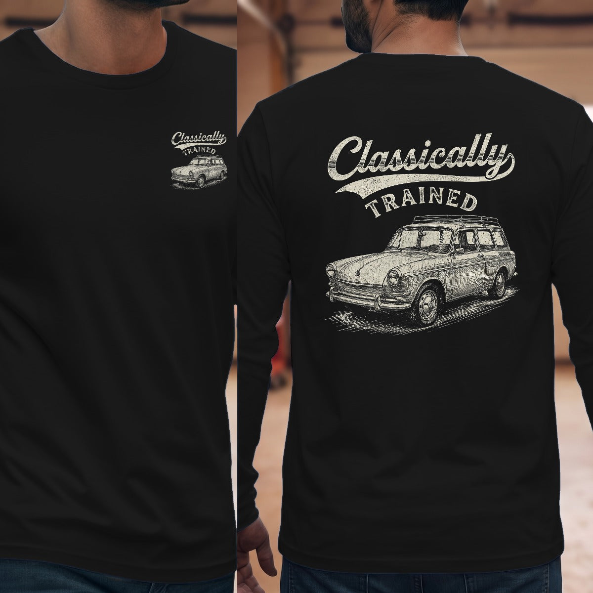 Black | Front & Back