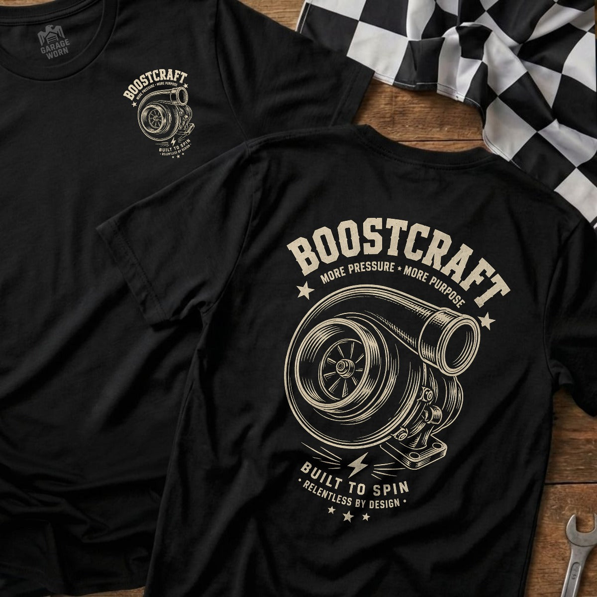 Black | Front & Back