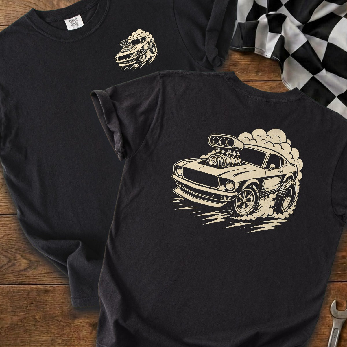 Black | Front & Back