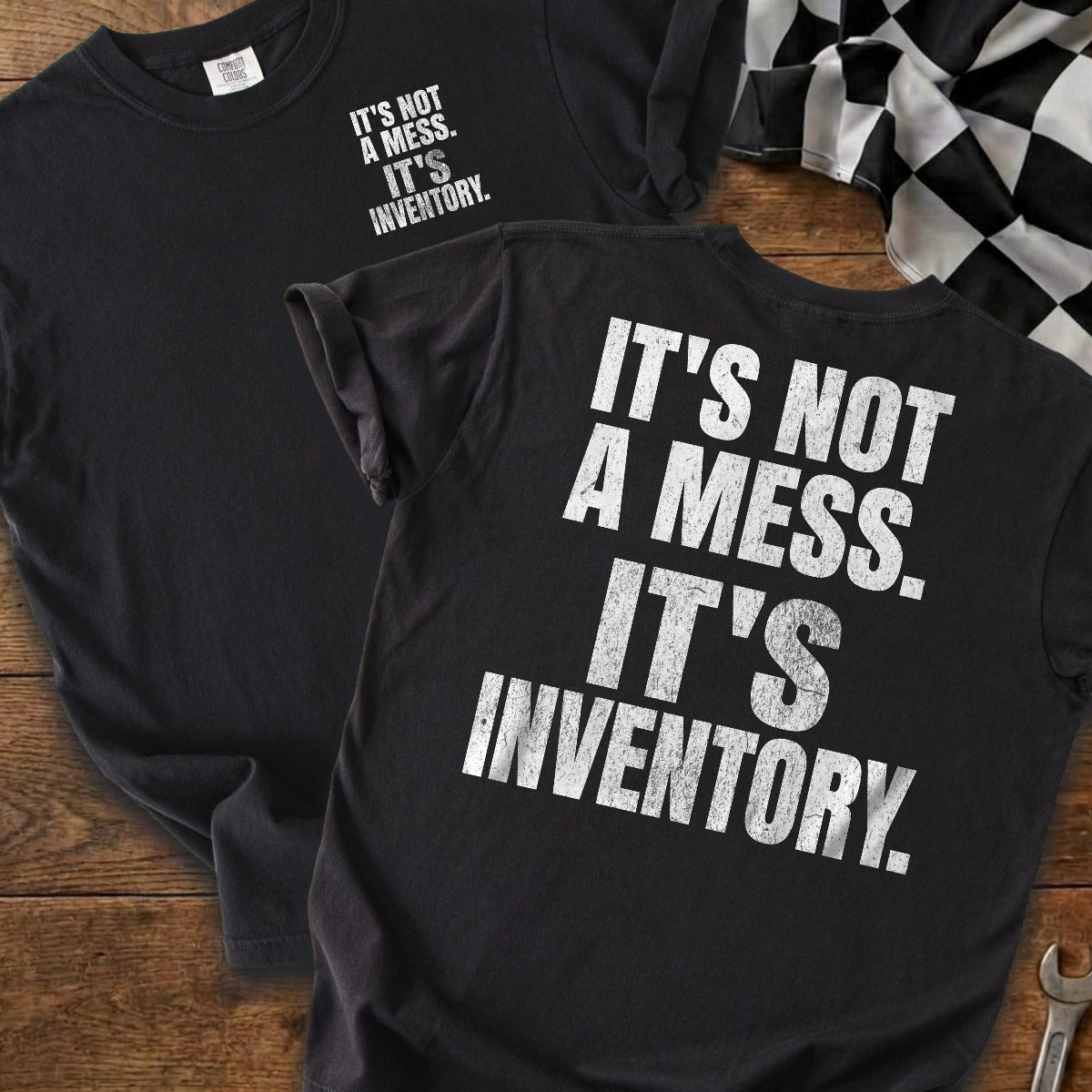 Black | Front & Back