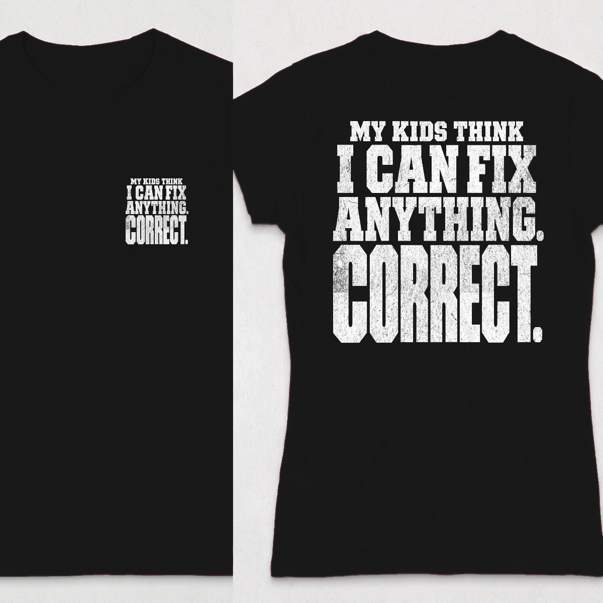 Black | Front & Back