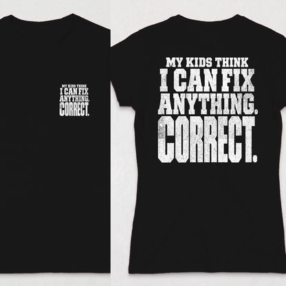 Black | Front & Back