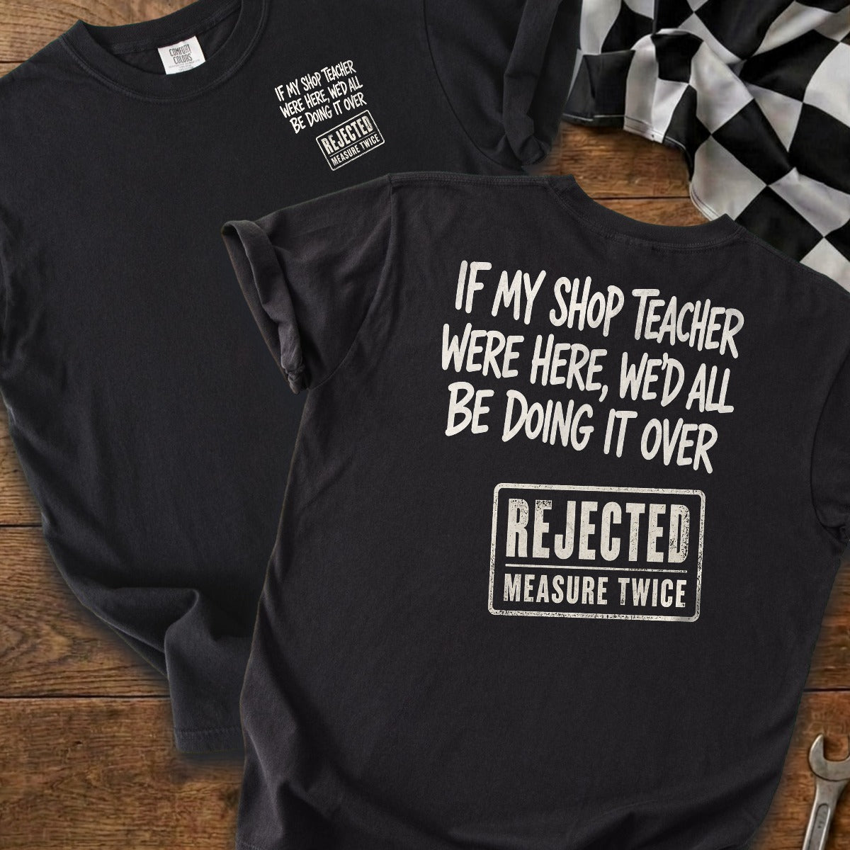 Black | Front & Back