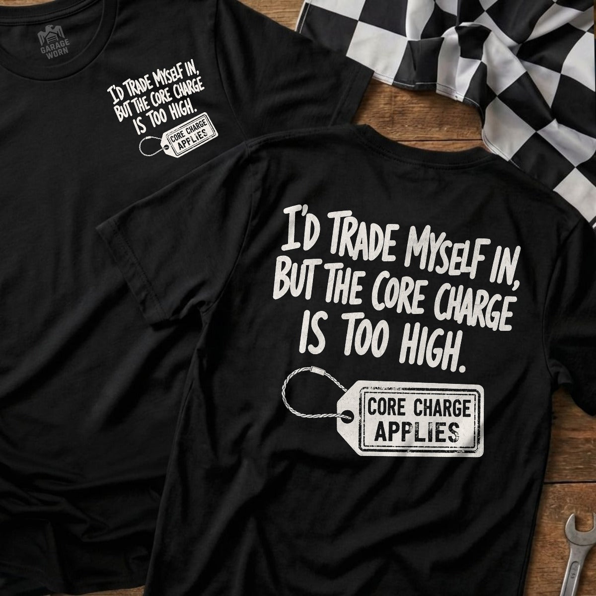 Black | Front & Back