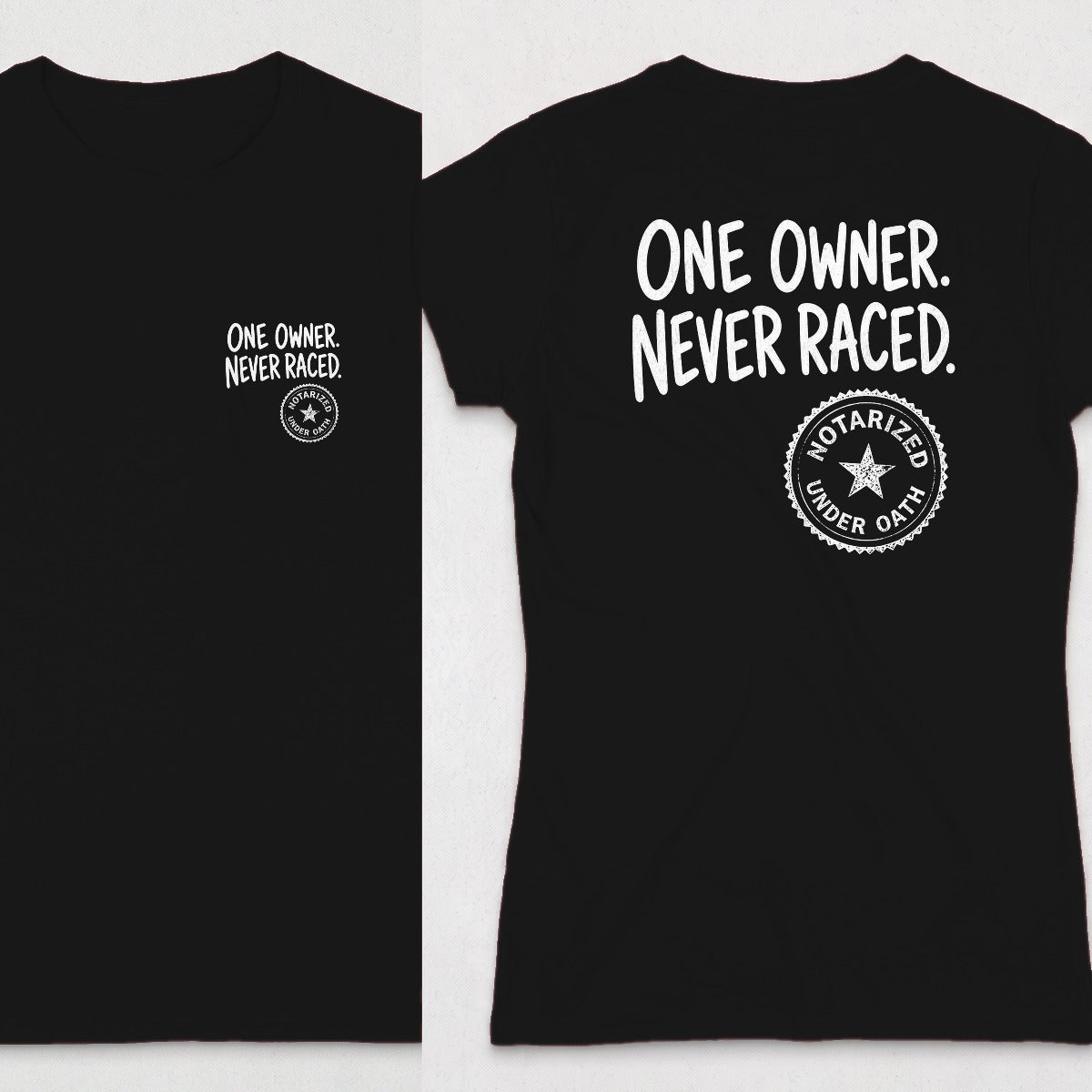 Black | Front & Back