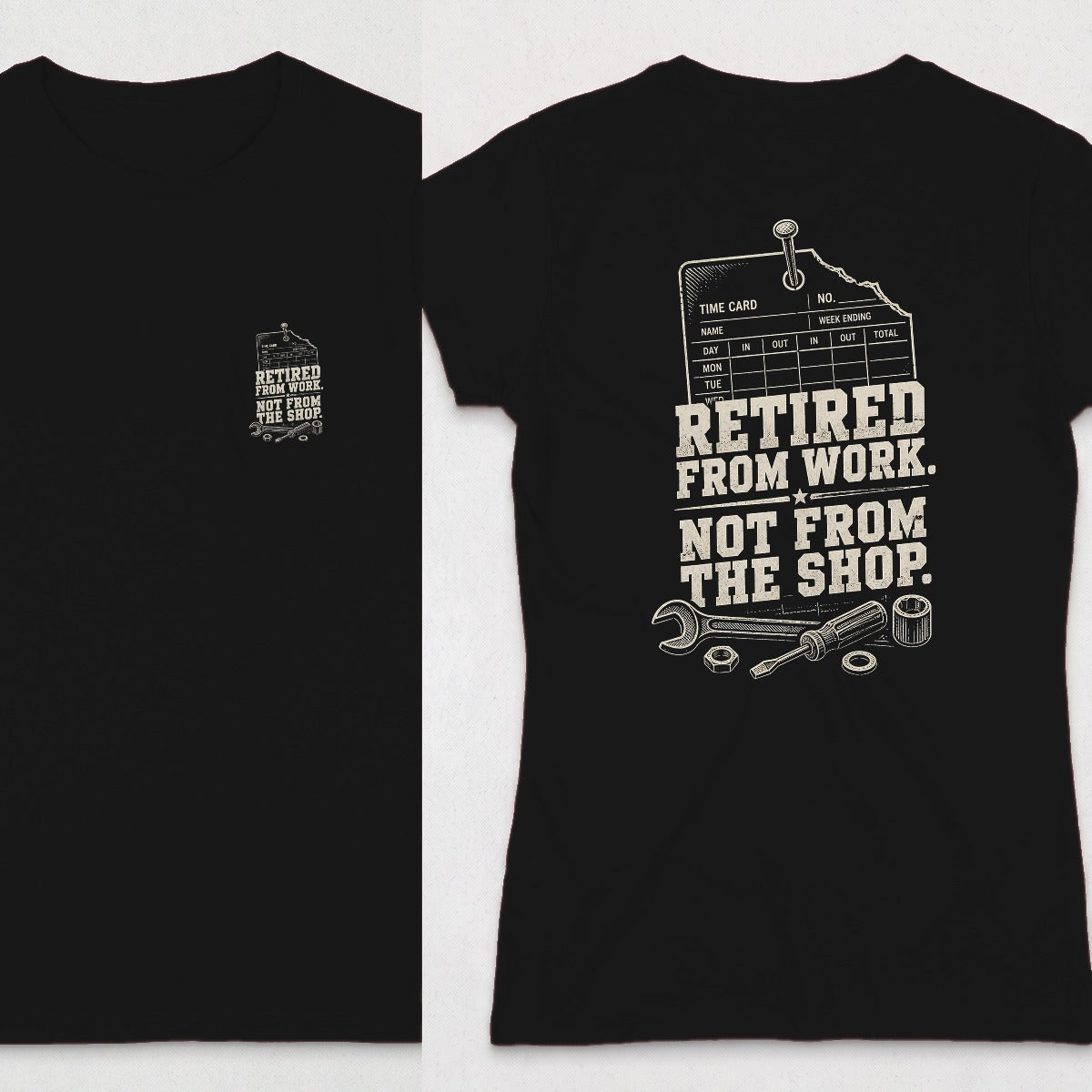 Black | Front & Back