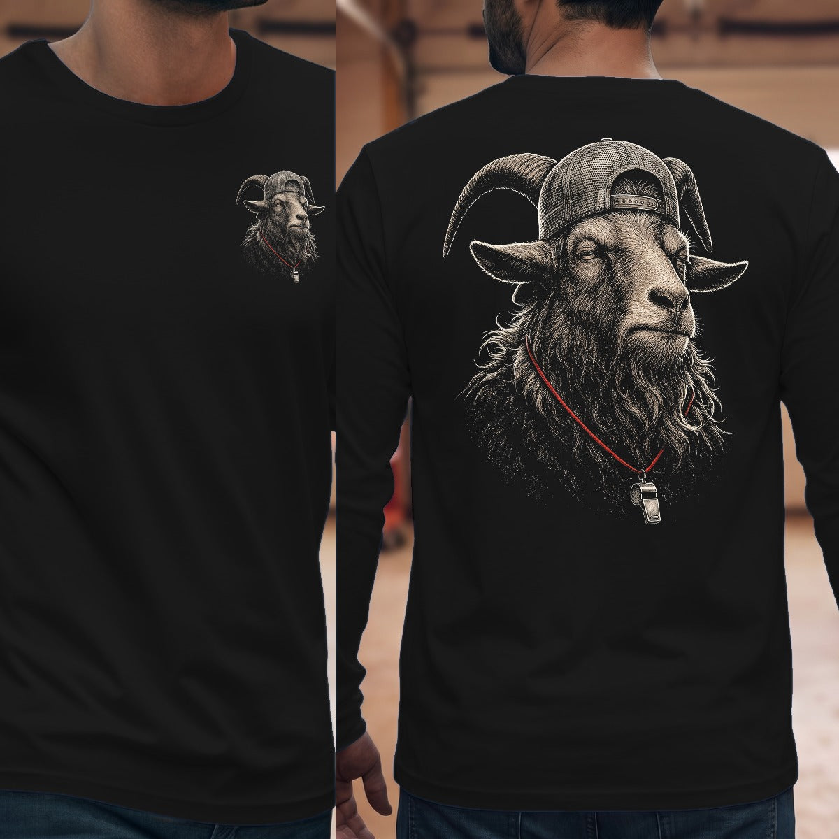 Black | Front & Back
