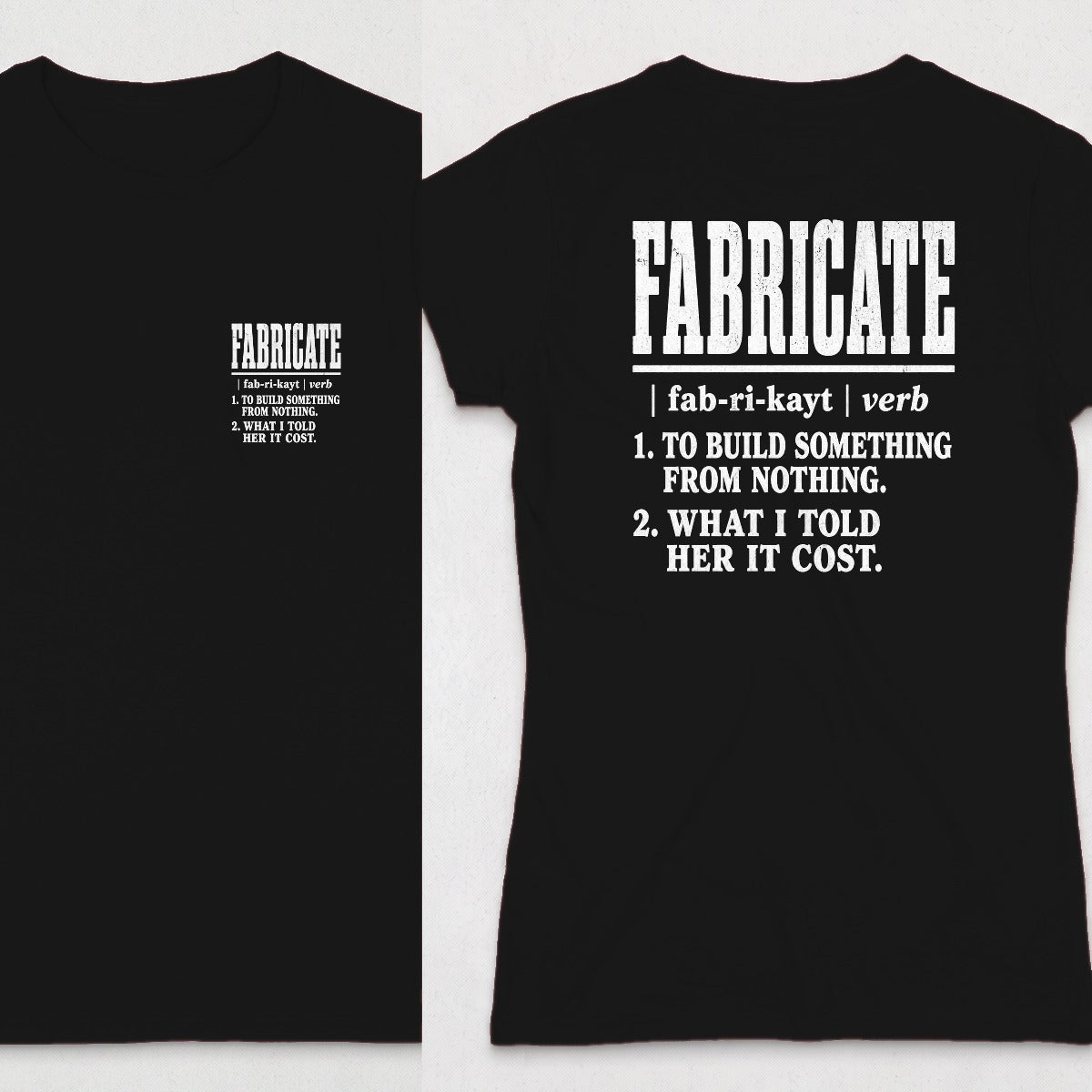 Black | Front & Back
