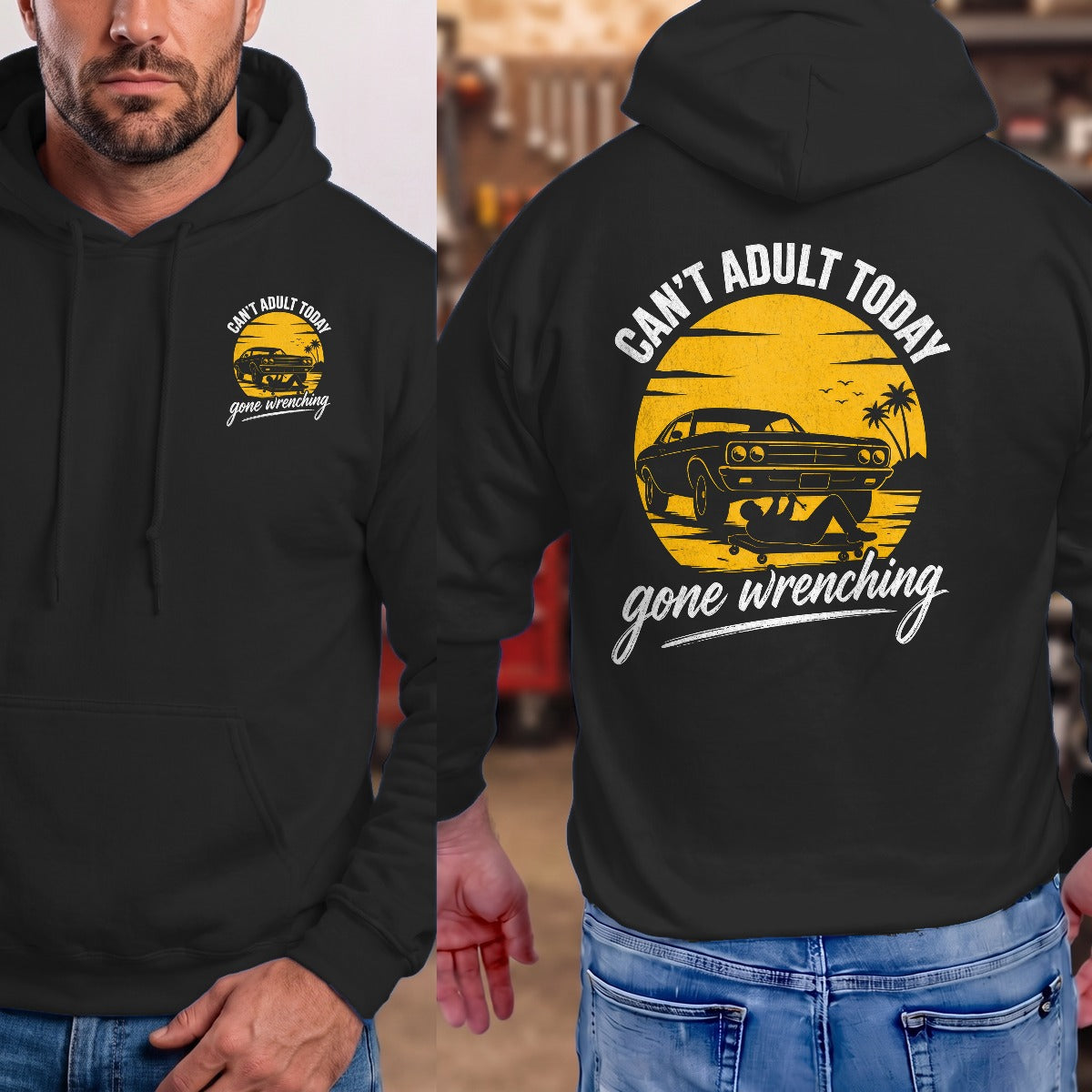 Black | Front & Back