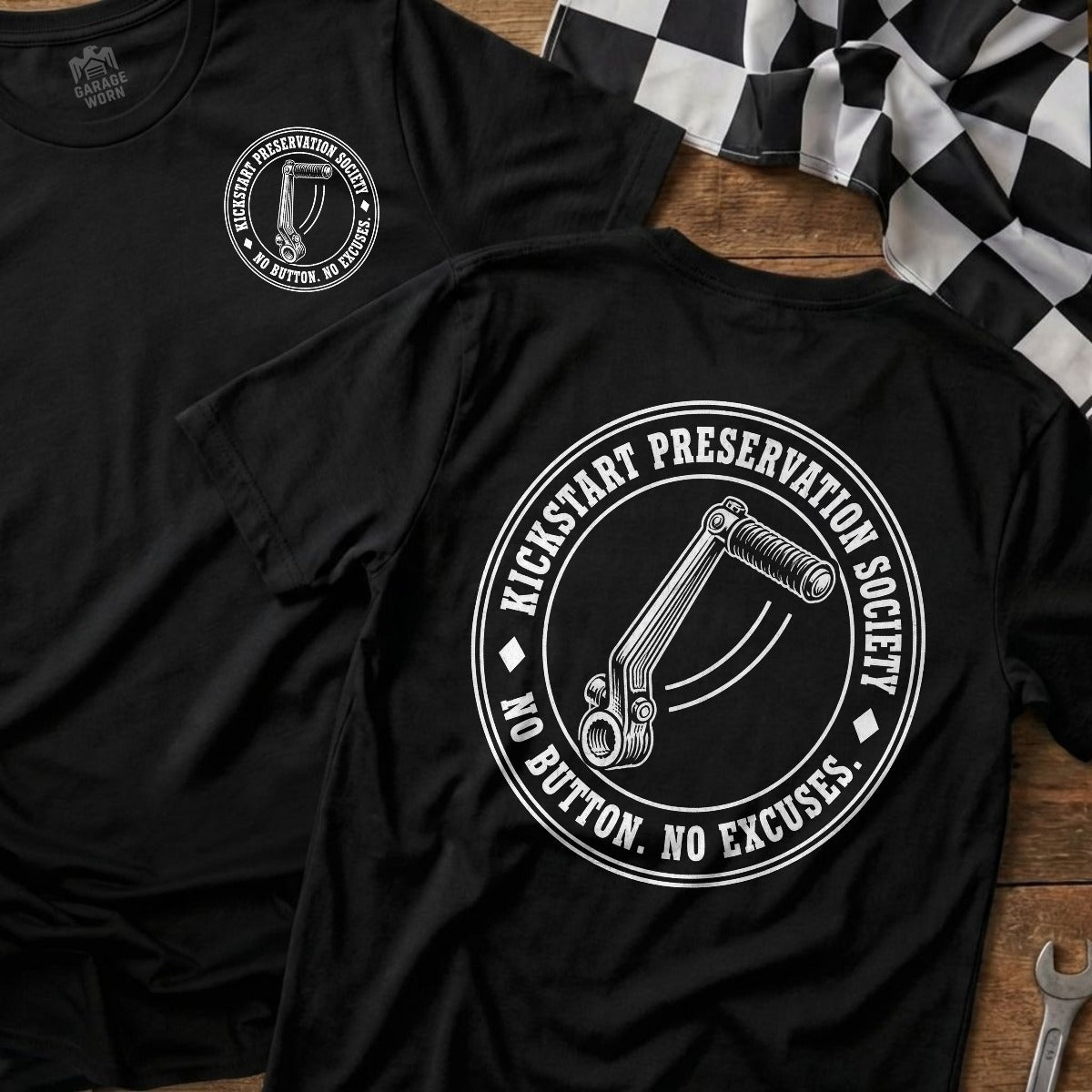 Black | Front & Back