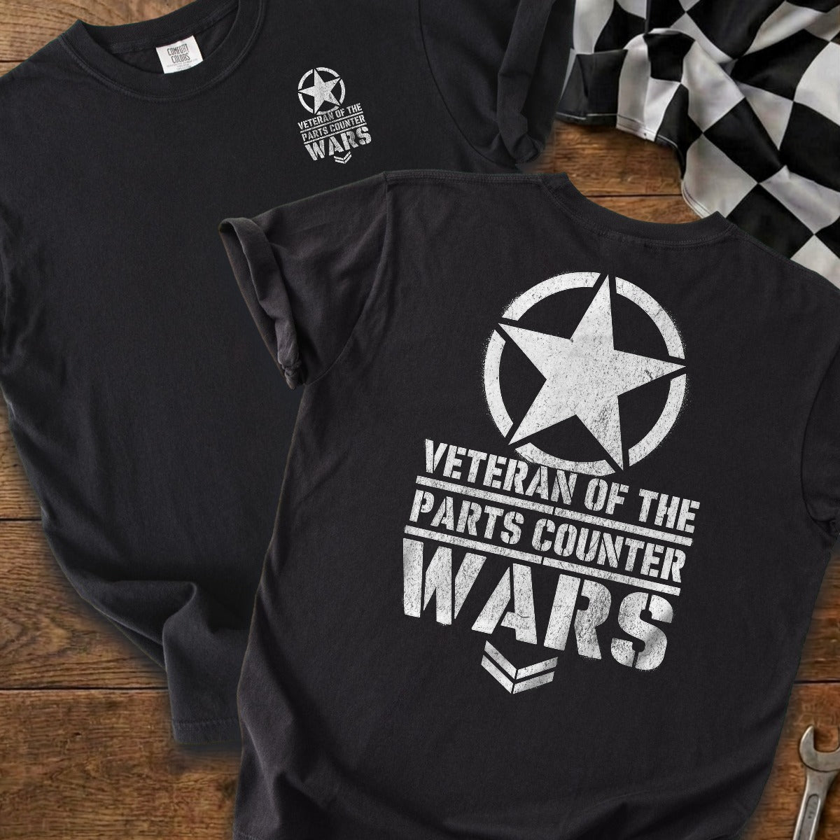 Black | Front & Back