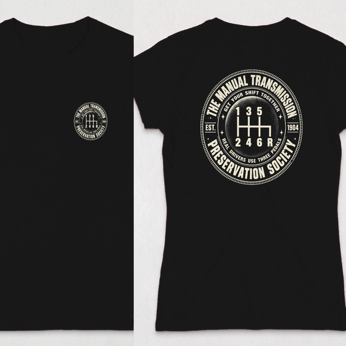 Black | Front & Back