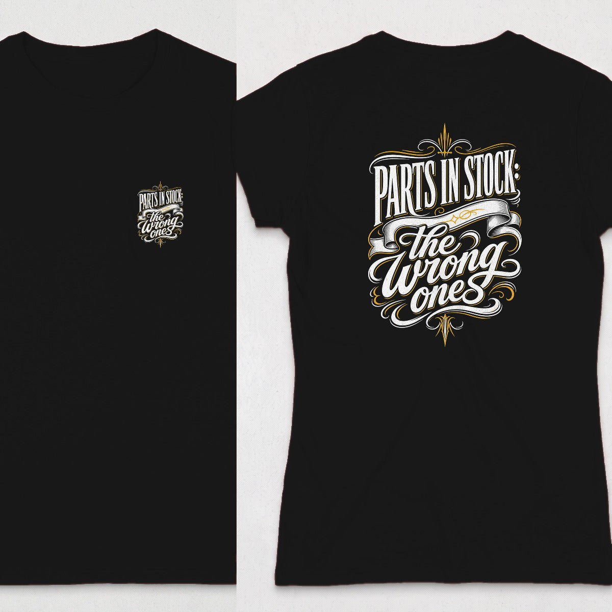 Black | Front & Back
