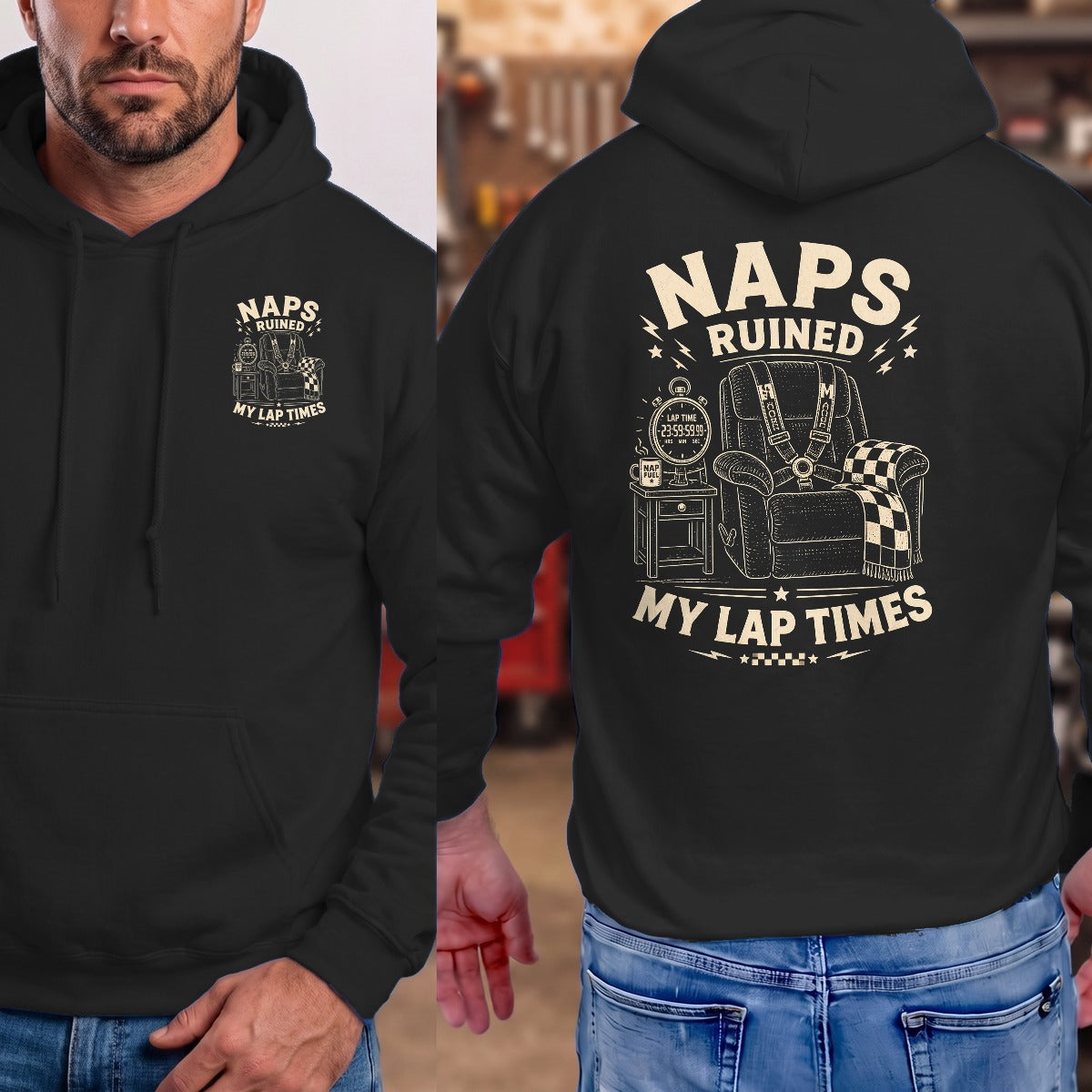 Black | Front & Back
