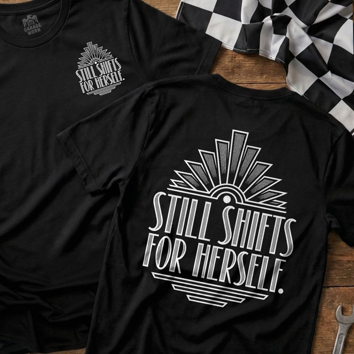 Black | Front & Back