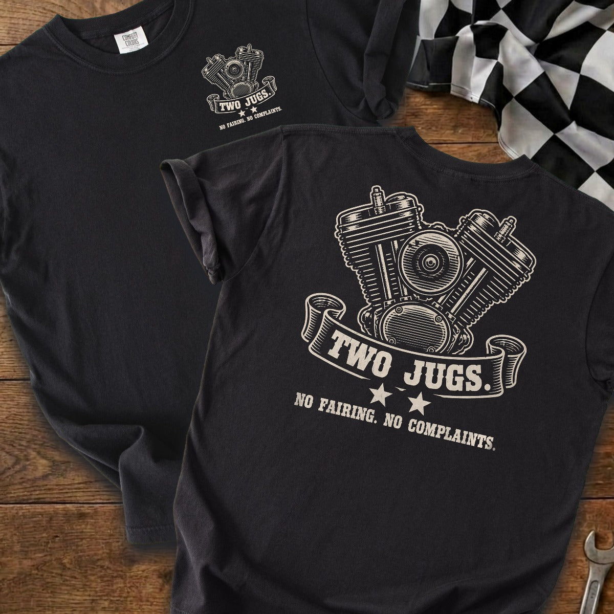 Black | Front & Back