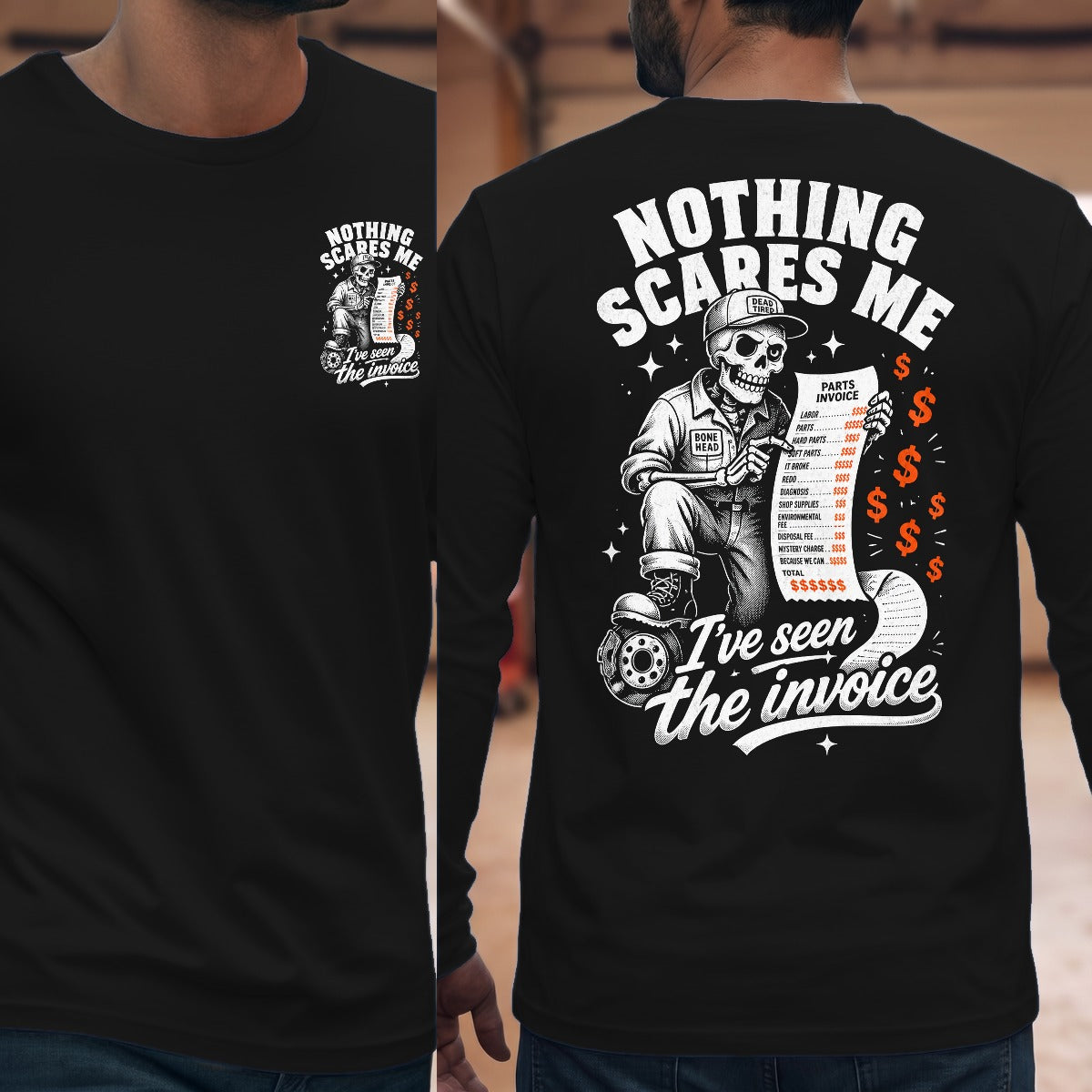 Black | Front & Back