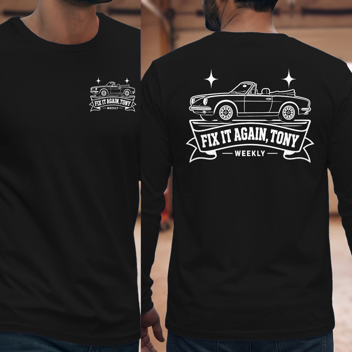 Black | Front & Back