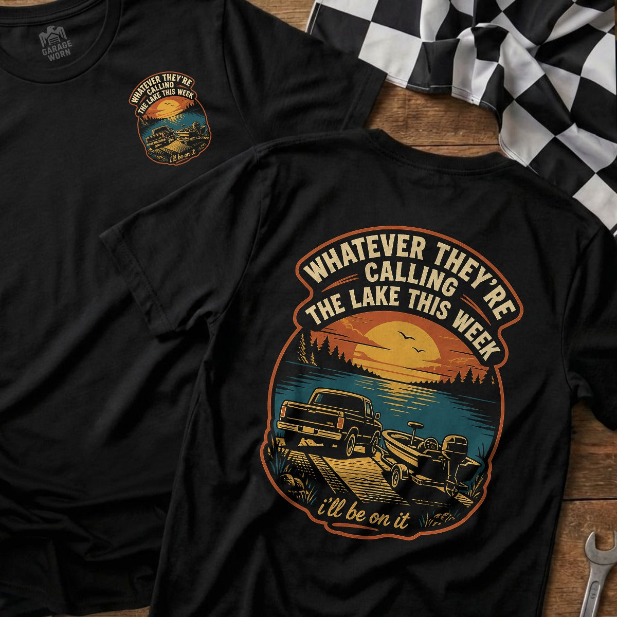 Black | Front & Back