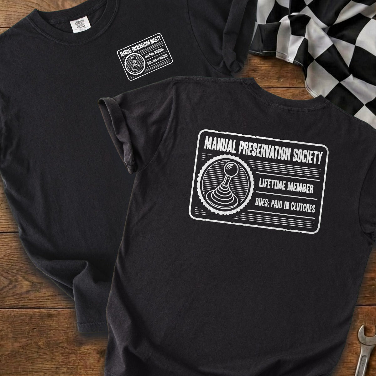 Black | Front & Back